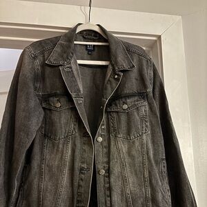 GAP Charcoal Denim Jacket